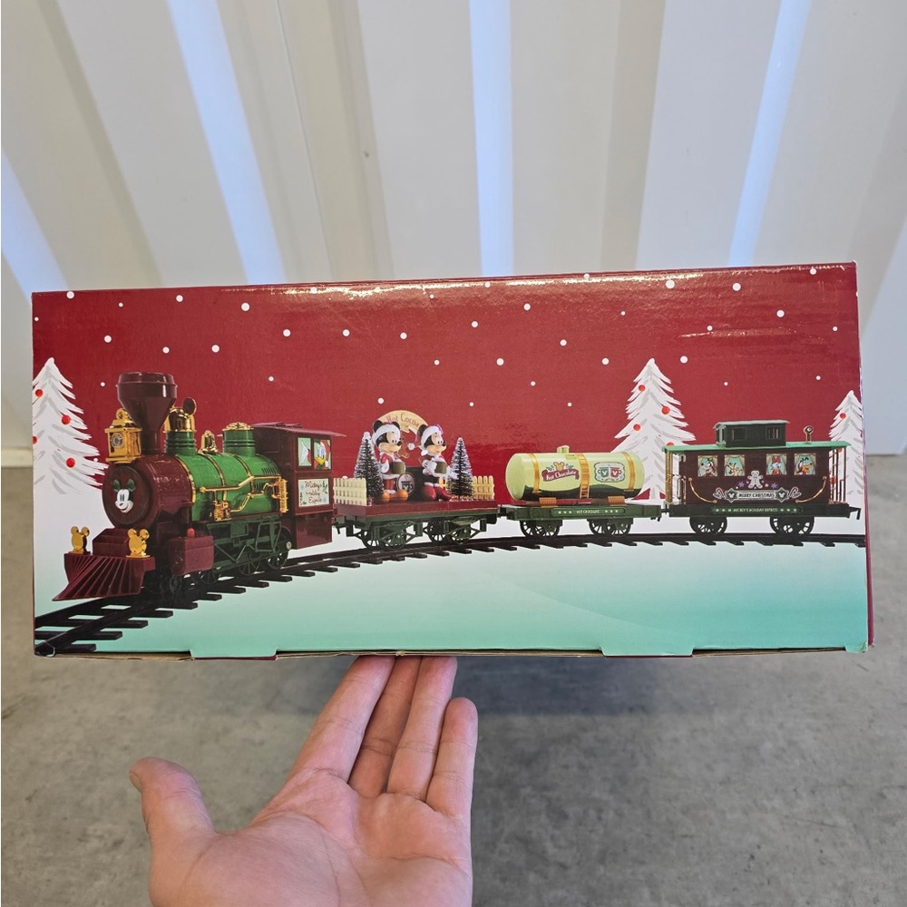 Disney Mickey Mouse Holiday Express Train Set - Red and Green - Picture 4 of 4